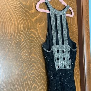 Scala vintage beaded evening gown